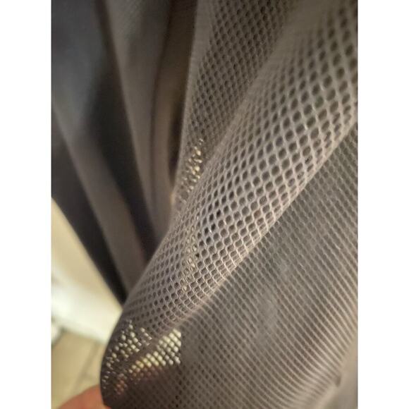 Elle Tahari Joggers Black Mesh Overlay Size L - Picture 6 of 7